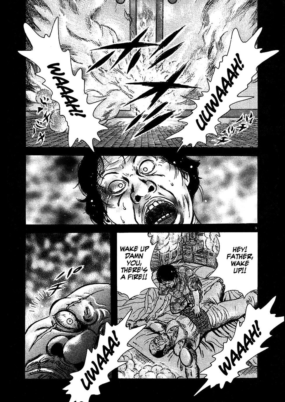 Oyaji Chapter 2 page 9 - Chapter 2: Earthquake - Thunder - Fire - Oyaji