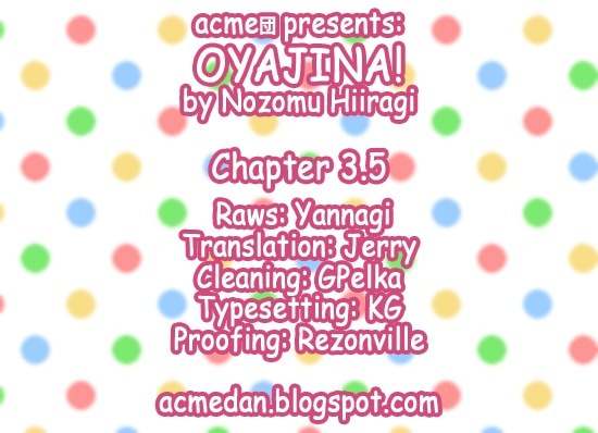 Oyajina! Chapter 3.5 page 1 - Chapter 3.5: Extra #1
