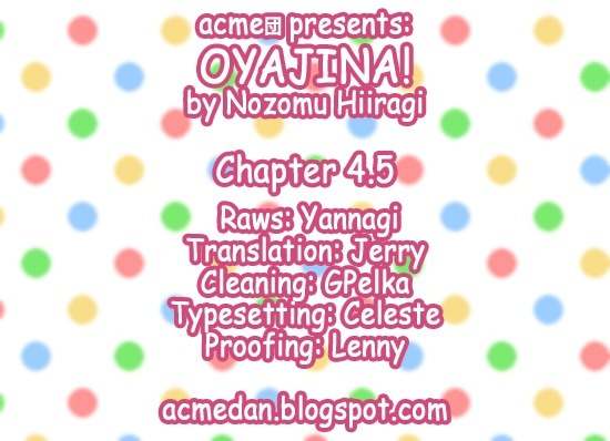 Oyajina! Chapter 4.5 page 1 - Chapter 4.5: Extra #2