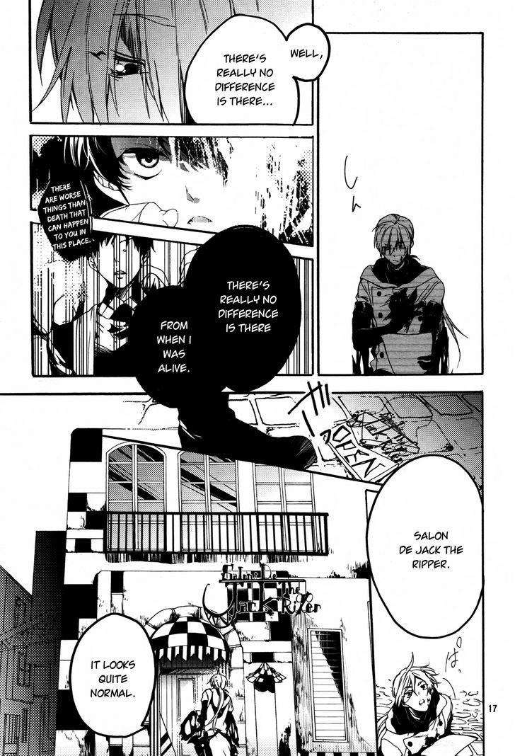 Oyasumi Jack the Ripper Chapter 1 page 18 - Chapter 1 : Cut 1. Welcome to Hell!