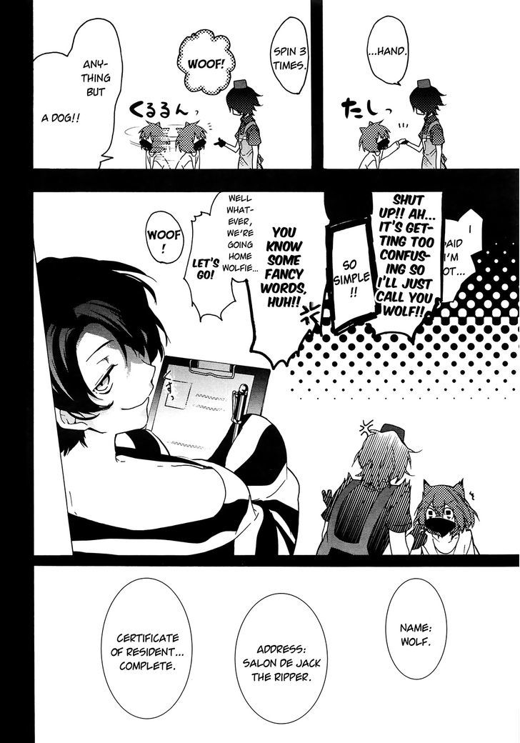 Oyasumi Jack the Ripper Chapter 4 page 14 - Chapter 4 : Cut 4. The scars left by a "Everything will be alright"