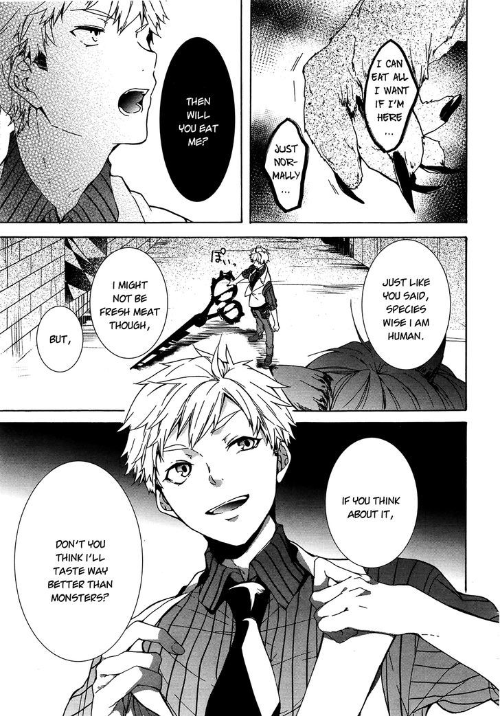 Oyasumi Jack the Ripper Chapter 4 page 21 - Chapter 4 : Cut 4. The scars left by a "Everything will be alright"