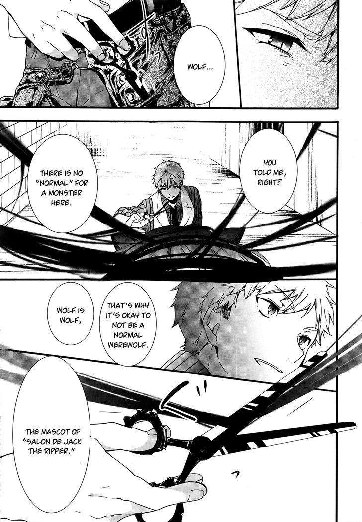 Oyasumi Jack the Ripper Chapter 4 page 26 - Chapter 4 : Cut 4. The scars left by a "Everything will be alright"