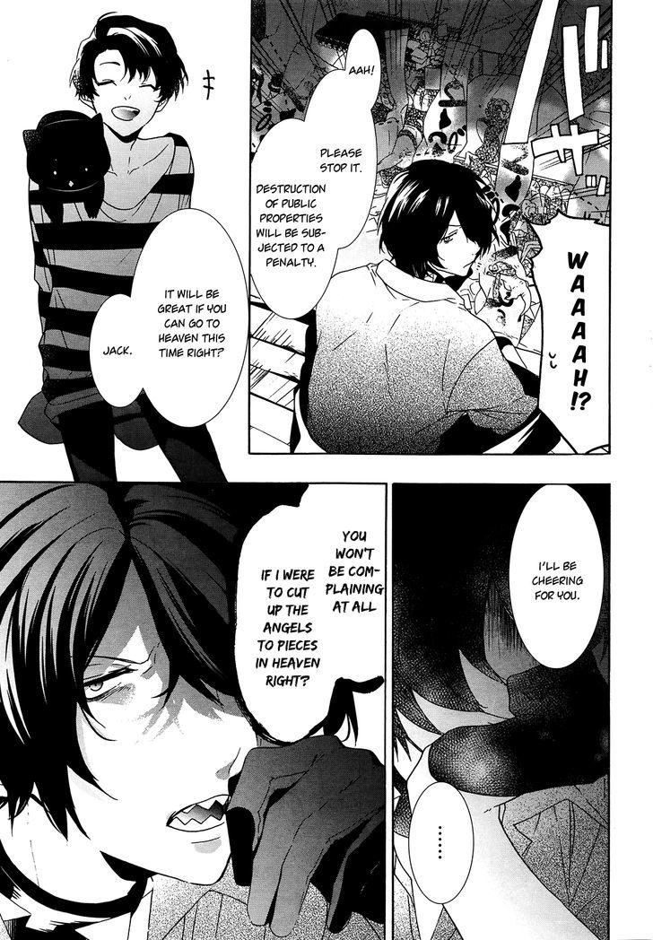 Oyasumi Jack the Ripper Chapter 5 page 23 - Chapter 5 : Cut 5. Cheerfully cut
