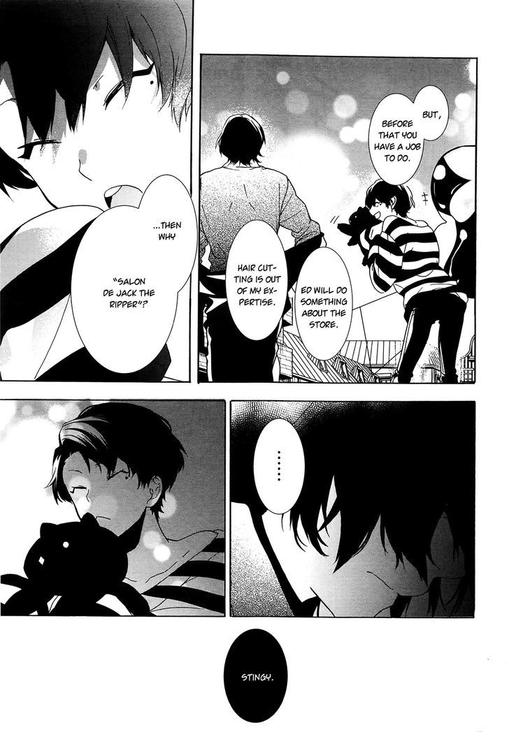 Oyasumi Jack the Ripper Chapter 5 page 25 - Chapter 5 : Cut 5. Cheerfully cut