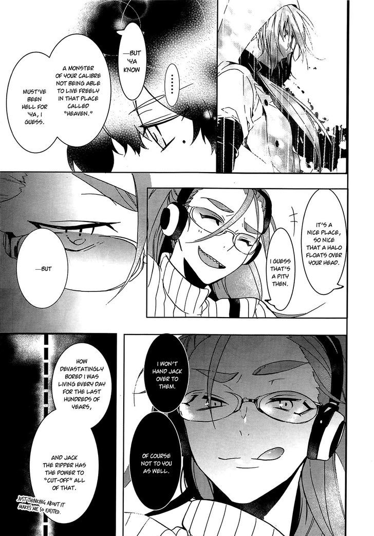 Oyasumi Jack the Ripper Chapter 8 page 15 - Chapter 8 : Cut 8. Good job, hero of justice!