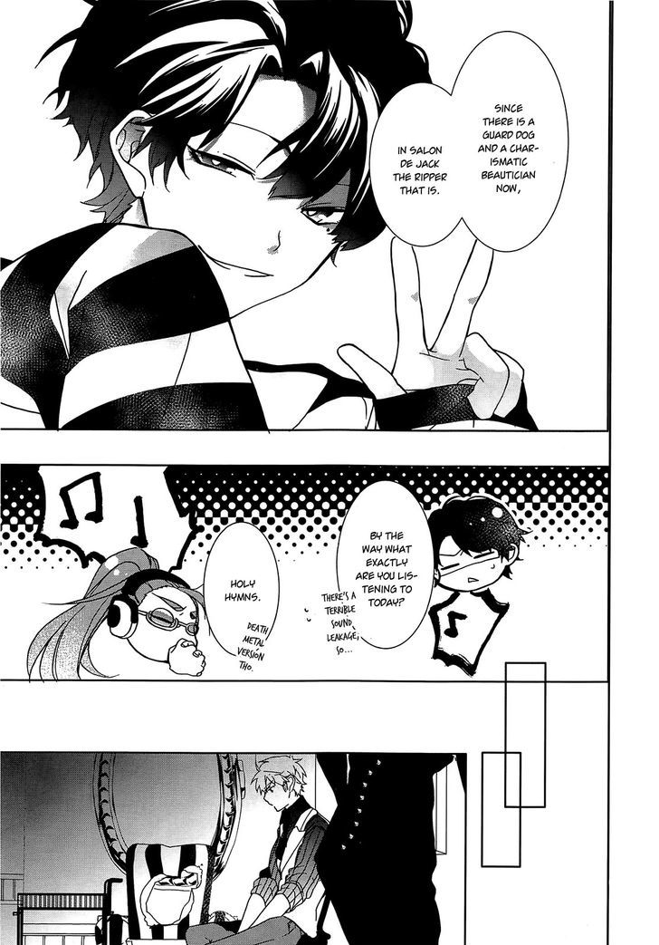 Oyasumi Jack the Ripper Chapter 8 page 17 - Chapter 8 : Cut 8. Good job, hero of justice!