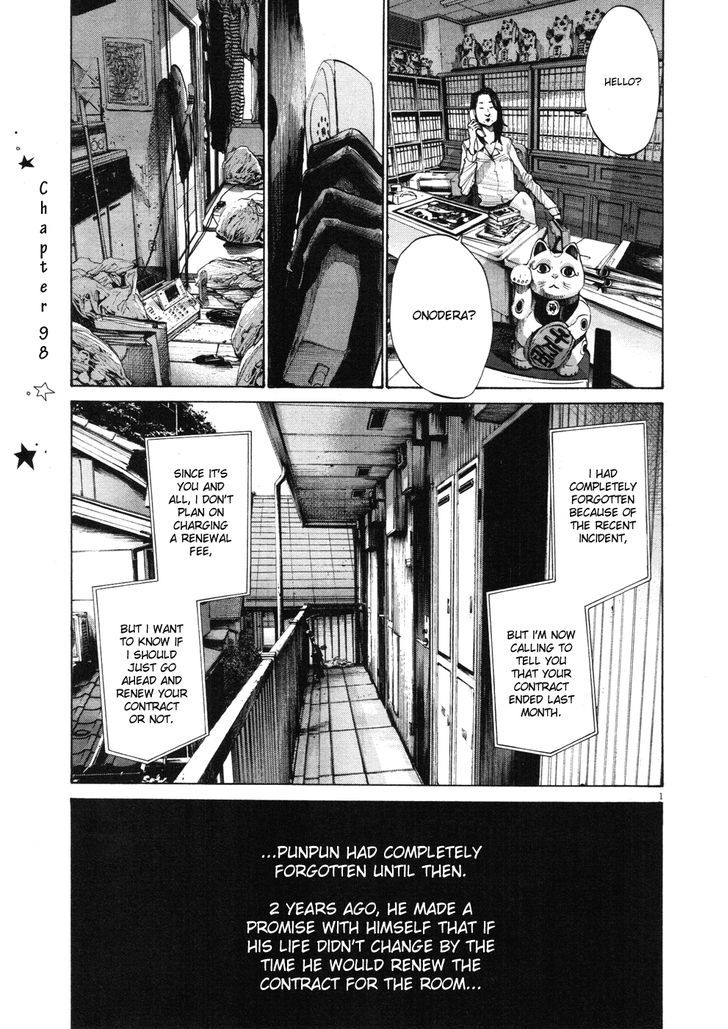 Oyasumi Punpun Chapter 98 page 1 - Chapter 98