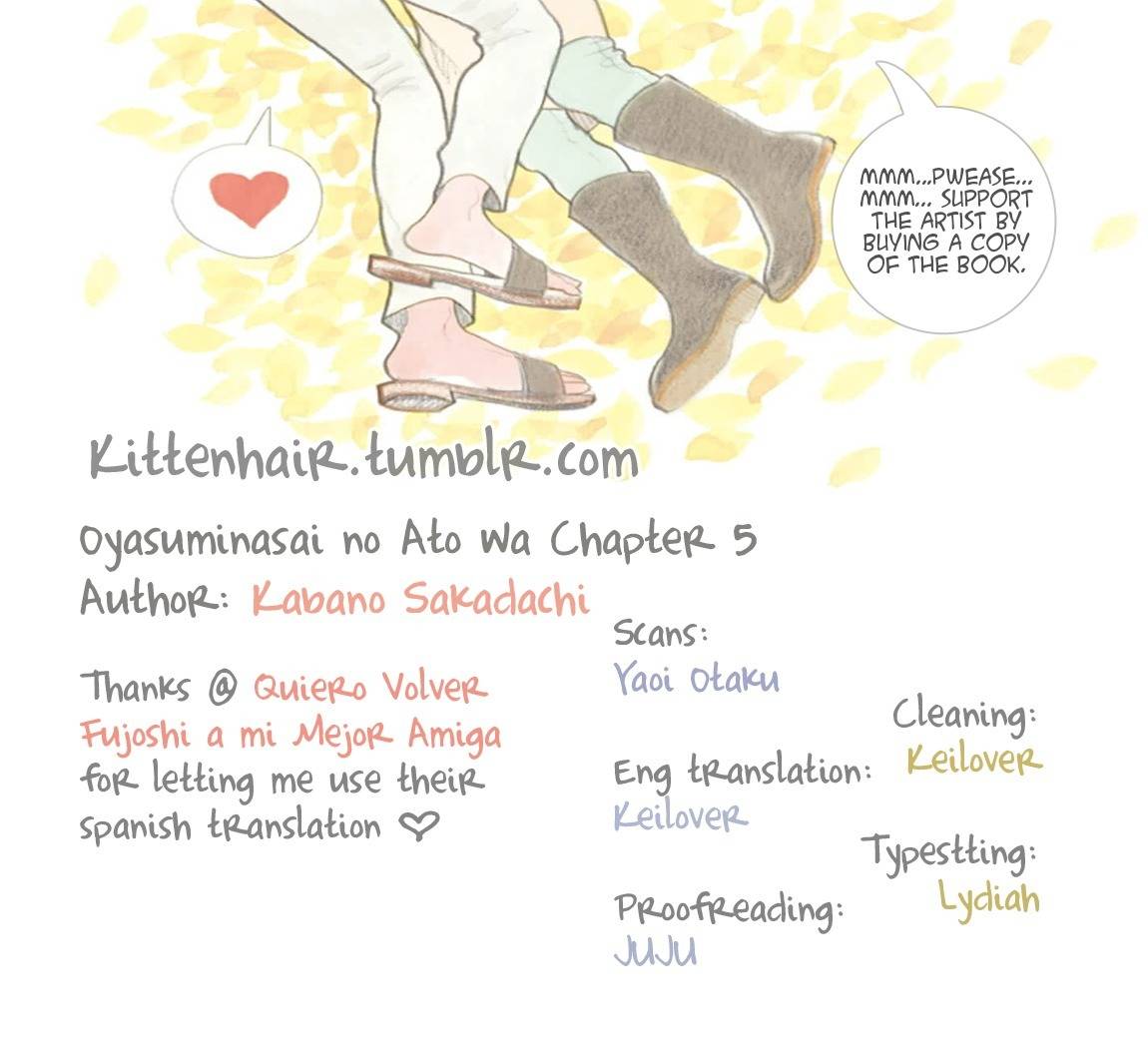 Oyasuminasai no Ato wa Chapter 5 page 1 - Chapter 5