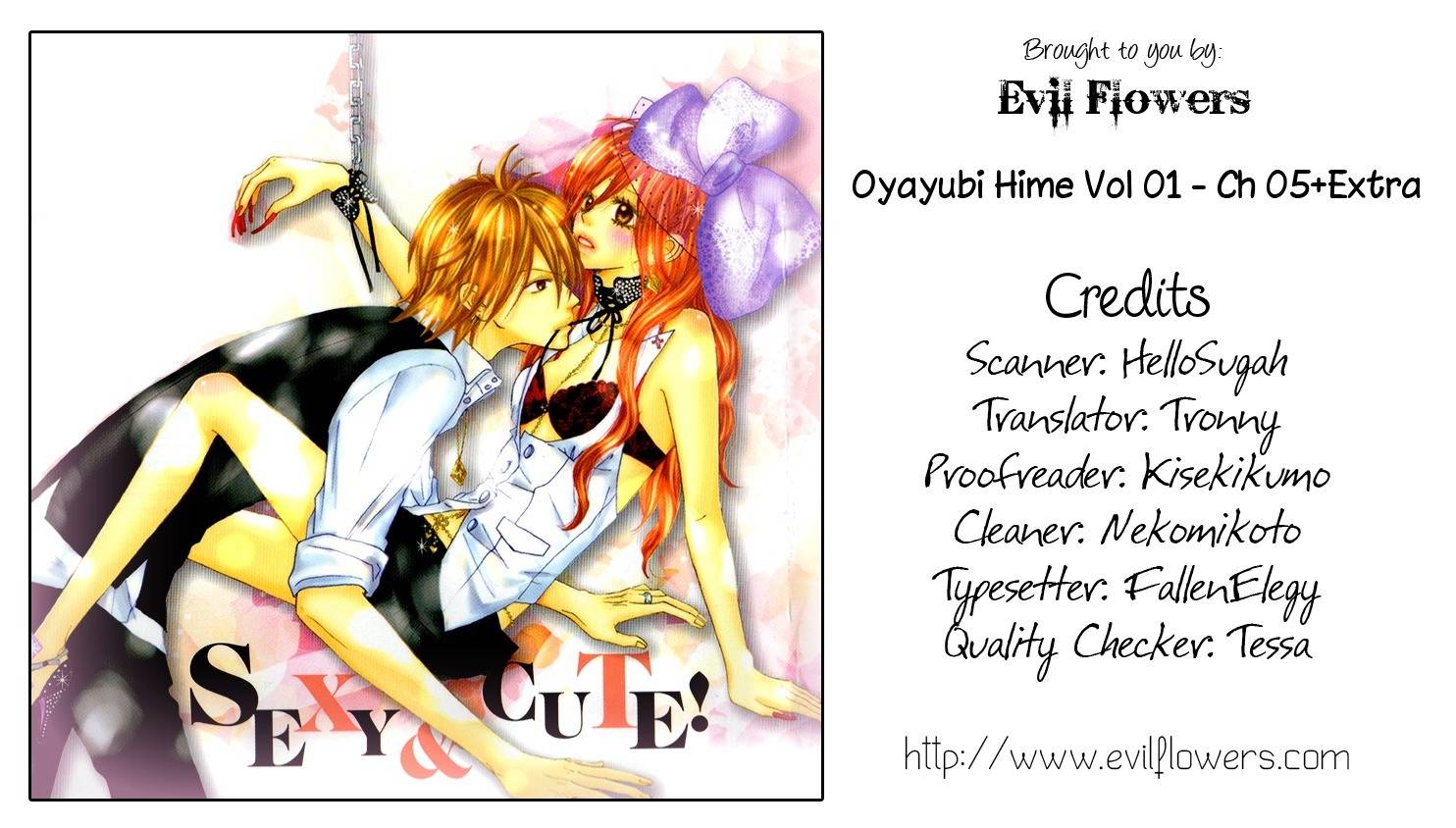 Oyayubi Hime Chapter 5 page 1 - Chapter 5: I always, always liked you