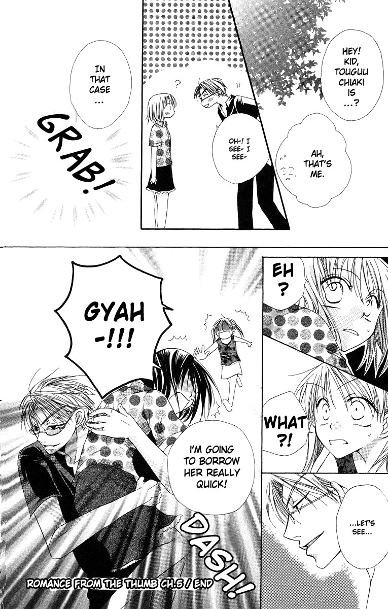 Oyayubi kara Romance Chapter 5 page 37 - Chapter 5
