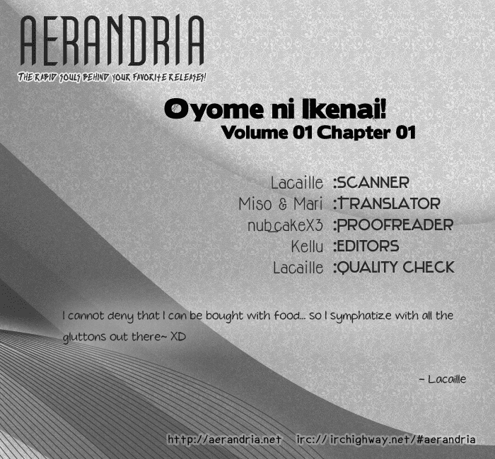 Oyome ni Ikenai! Chapter 1.2 page 3 - Chapter 1 v2 : Step:1