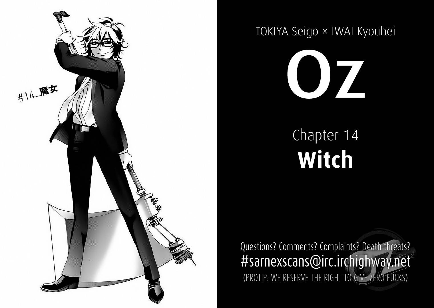 OZ (TOKIYA Seigo) Chapter 14 page 1 - Chapter 14
