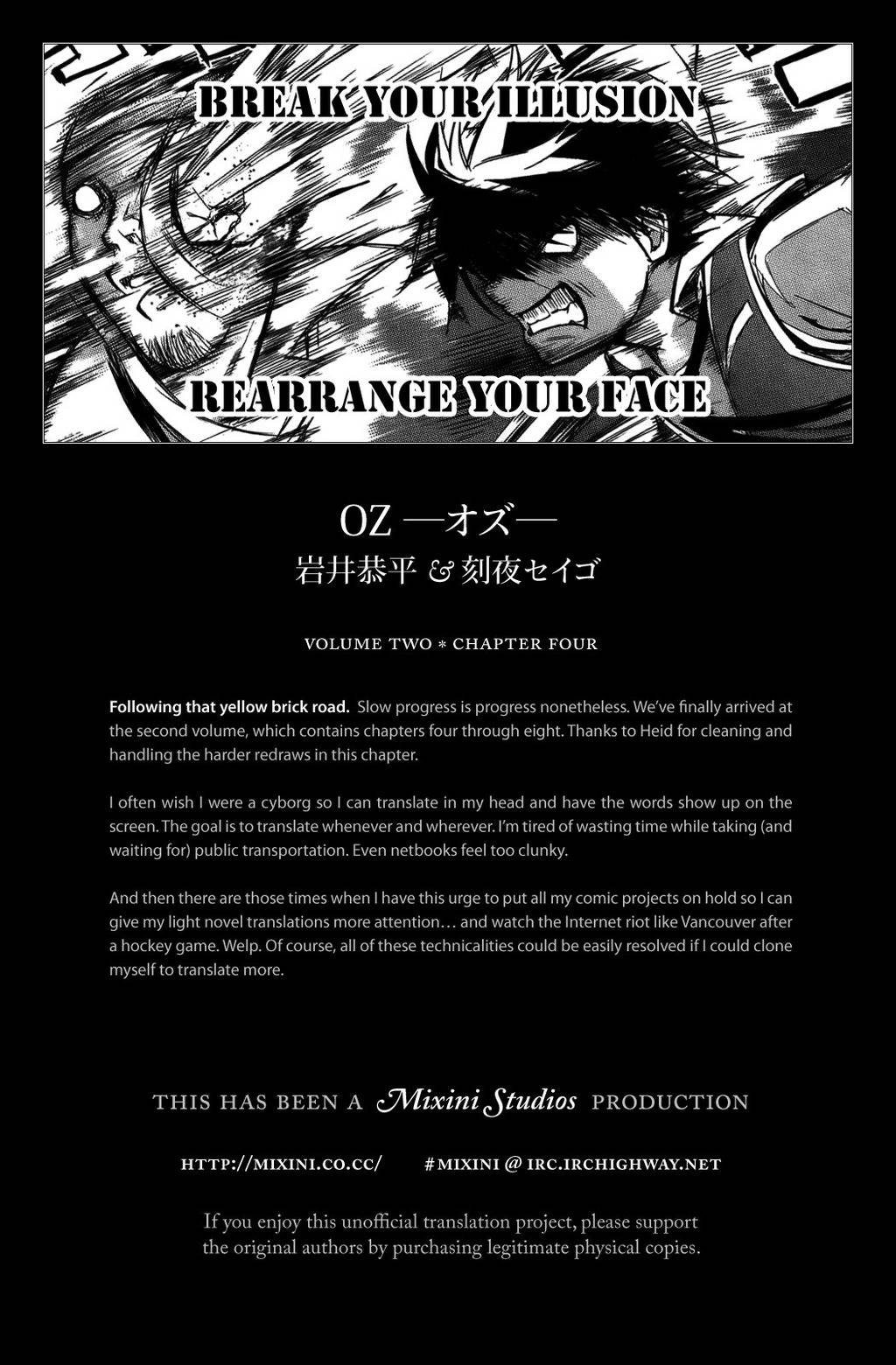 OZ (TOKIYA Seigo) Chapter 4 page 40 - Chapter 4