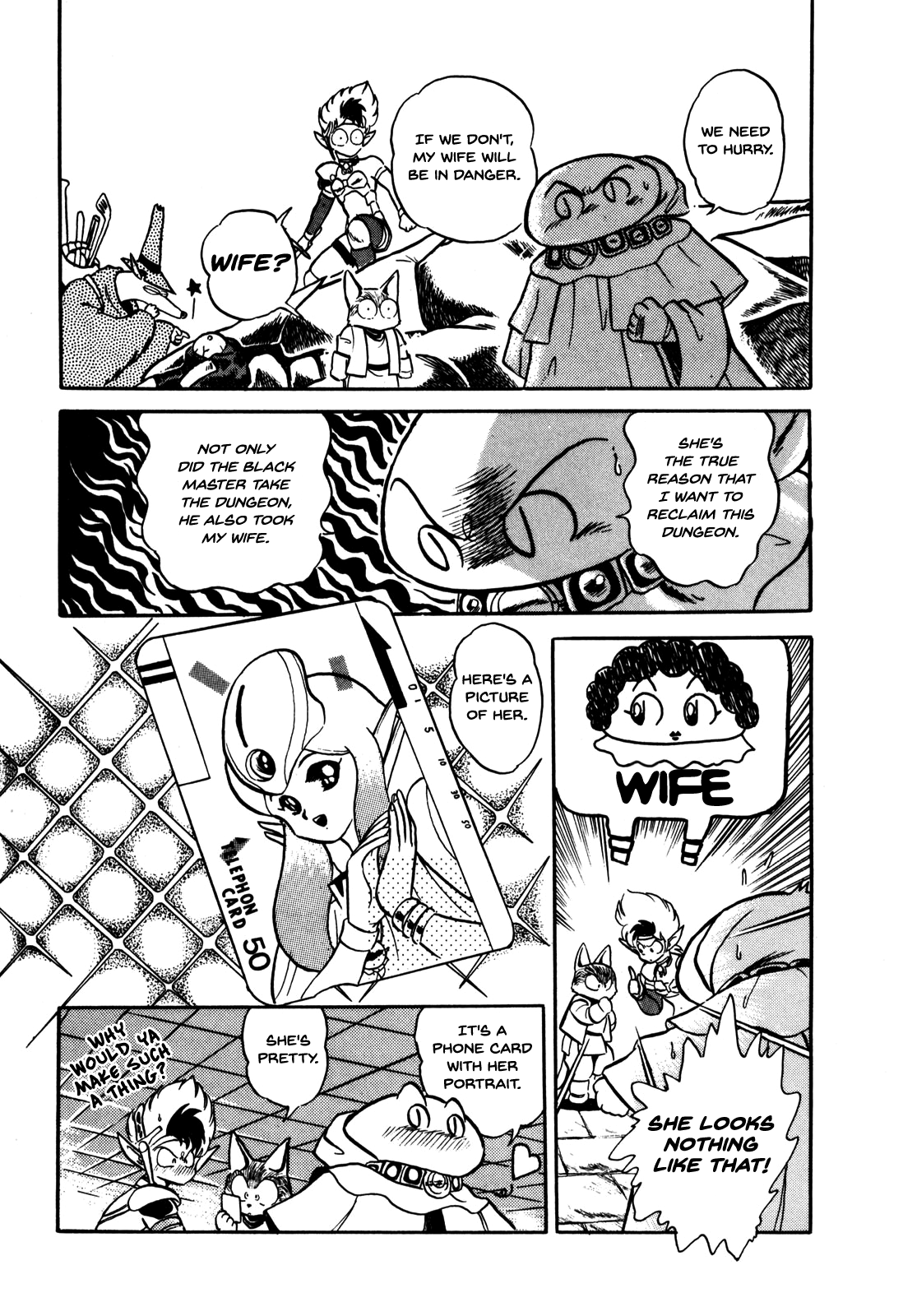 Ozanari Dungeon Chapter 1 page 25 - Chapter 1 : Dungeon 1 - The Tower of the Force  - Fickle Gang