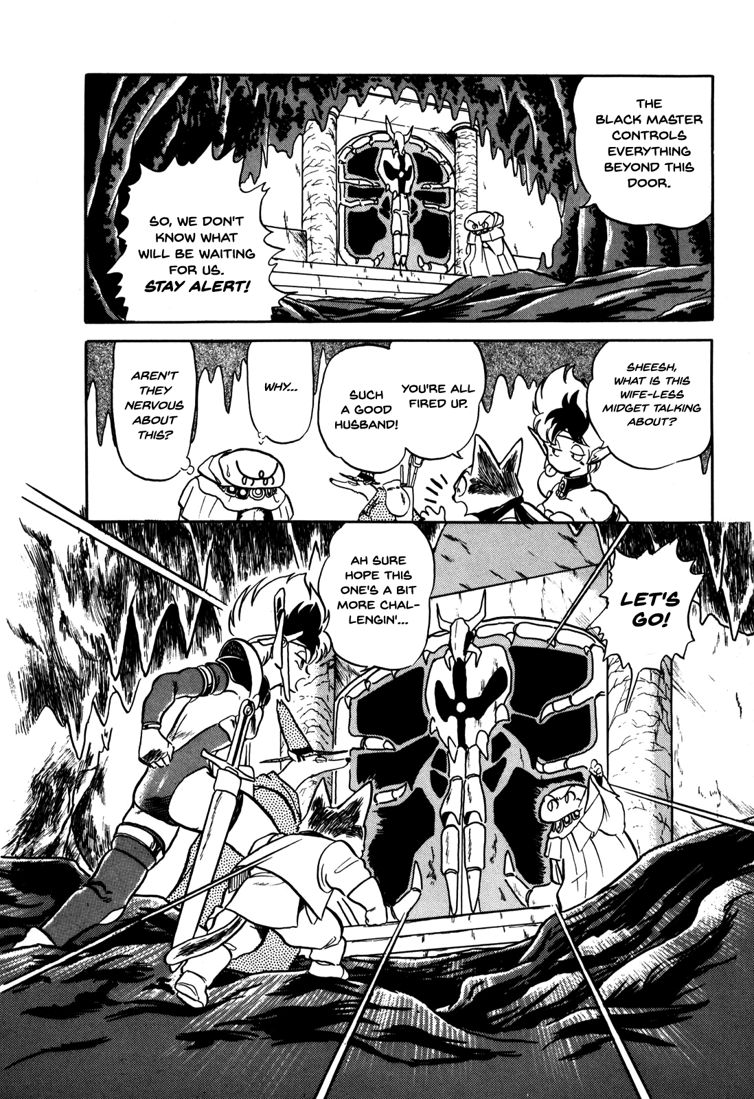 Ozanari Dungeon Chapter 1 page 30 - Chapter 1 : Dungeon 1 - The Tower of the Force  - Fickle Gang