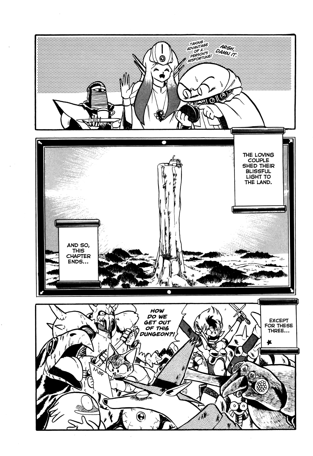 Ozanari Dungeon Chapter 2 page 21 - Chapter 2 : Dungeon 2 - The Tower of the Force  - Huh, Dragon?