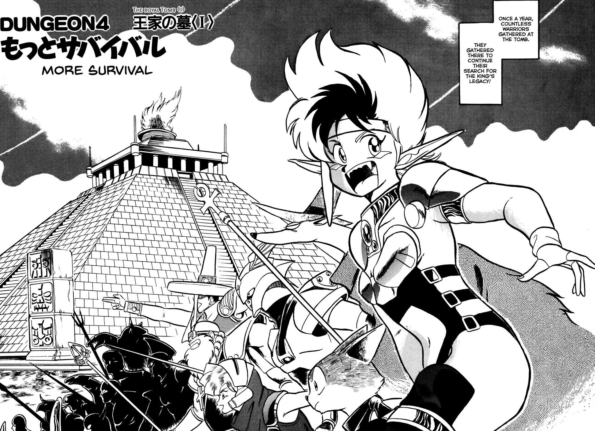Ozanari Dungeon Chapter 4 page 2 - Chapter 4 : Dungeon 4 - The Royal Tomb  - More Survival