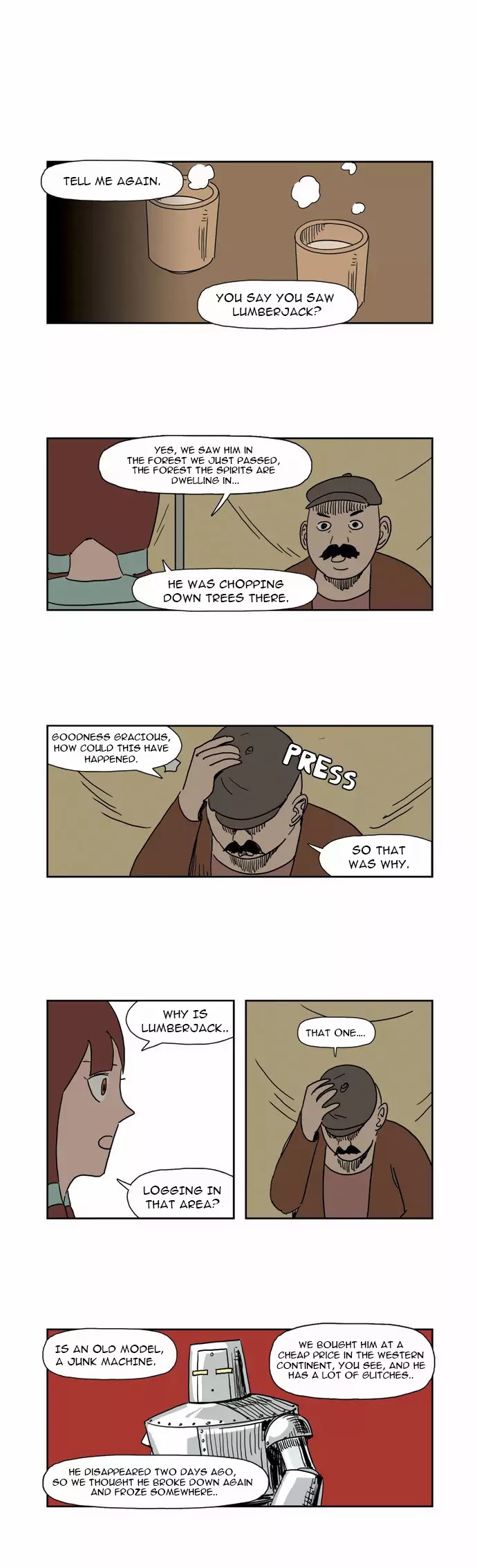 Ozland Chapter 15 page 7 - Chapter 15: Tree Spirits