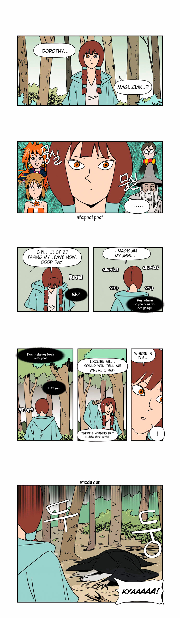 Ozland Chapter 2 page 2 - Chapter 2 : Dorothy the Magician