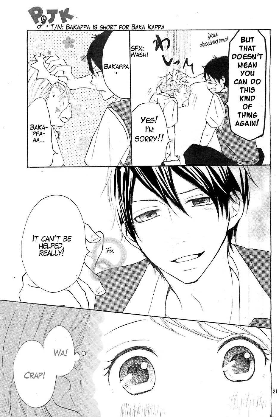 P to JK Chapter 12 page 21 - Chapter 12: Kissing In The Kappa Outfit