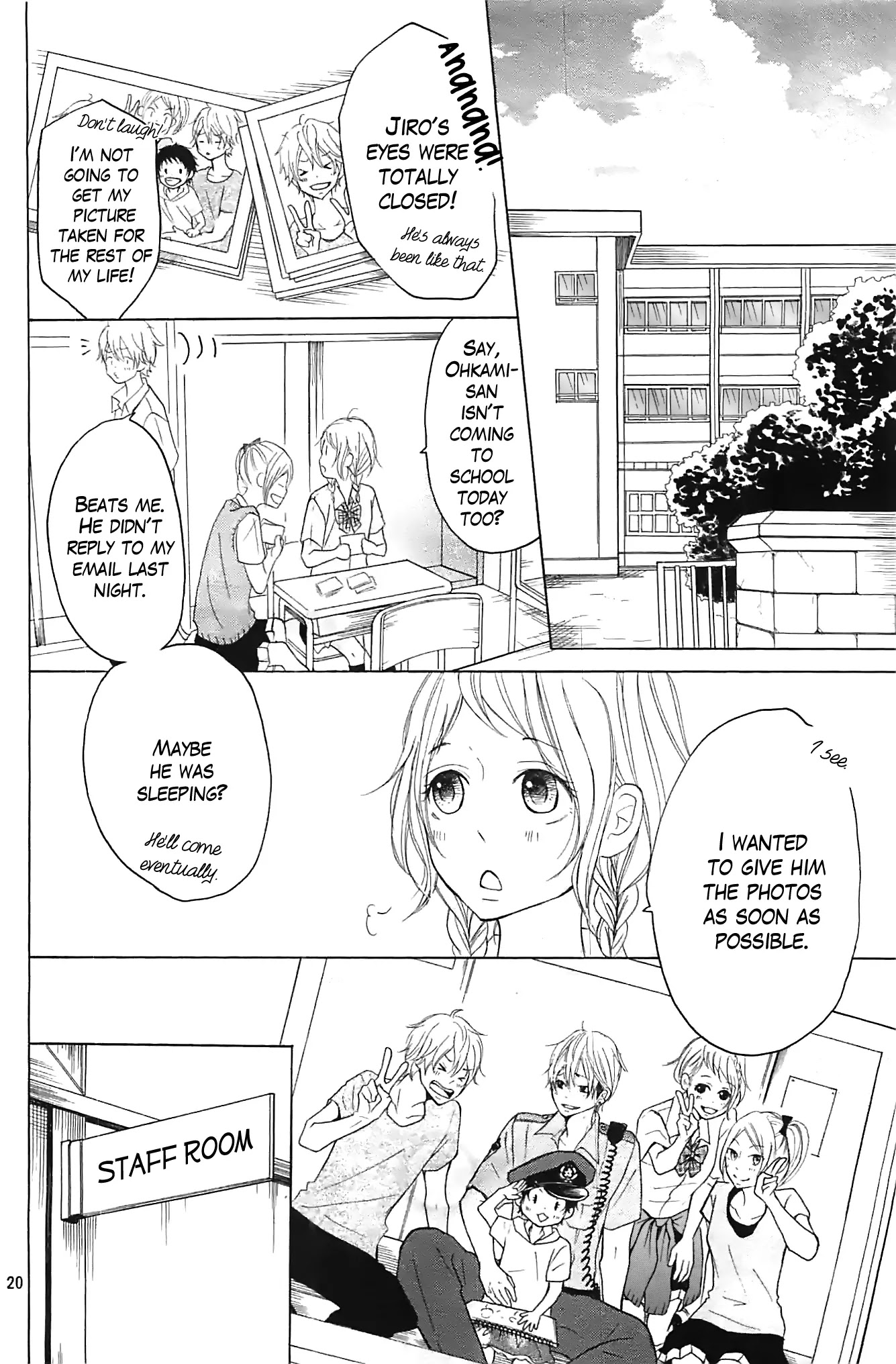 P to JK Chapter 13 page 20 - Chapter 13: Friends of Ohkami