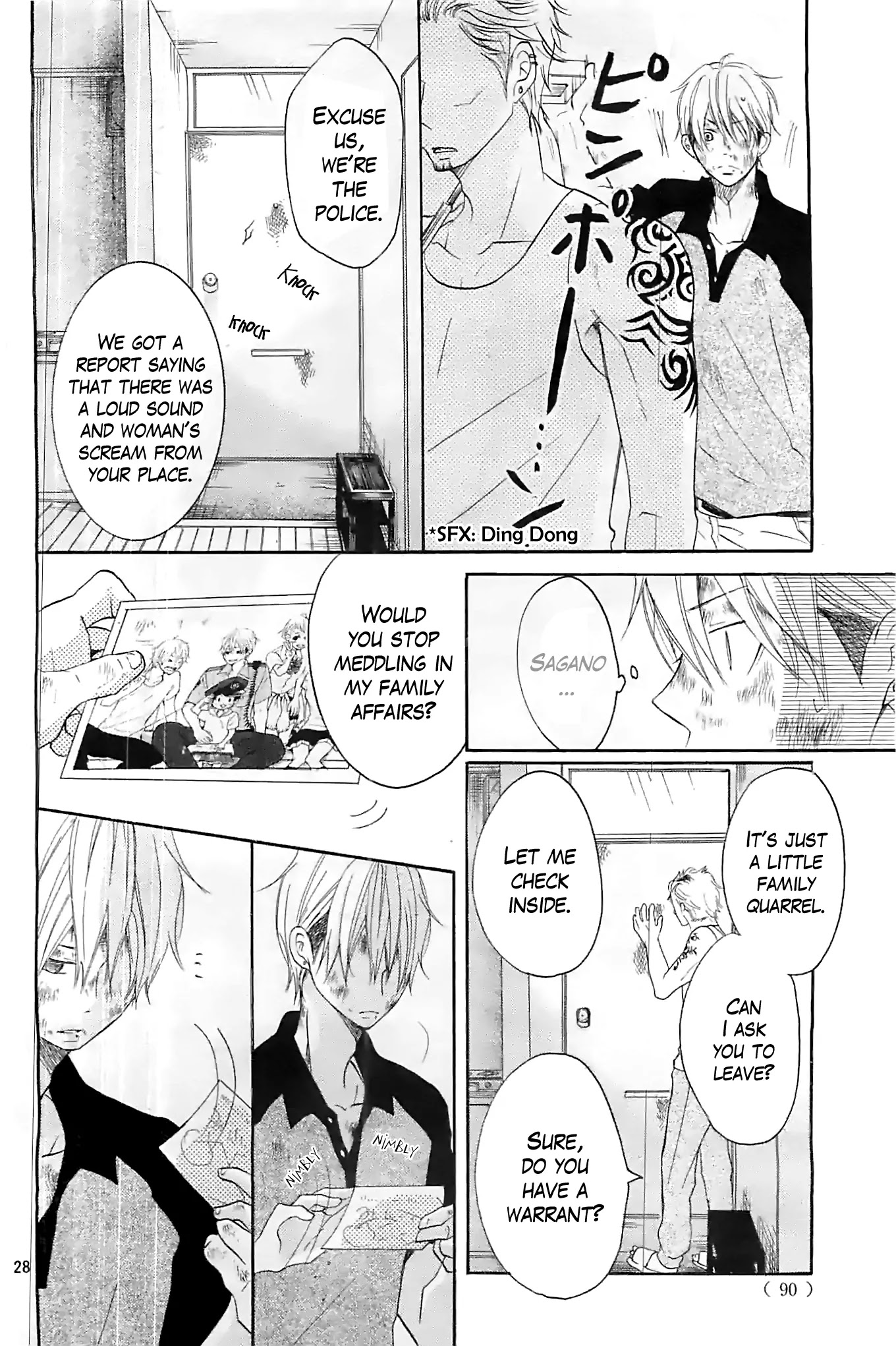 P to JK Chapter 14 page 28 - Chapter 14: Ohkami's Scream