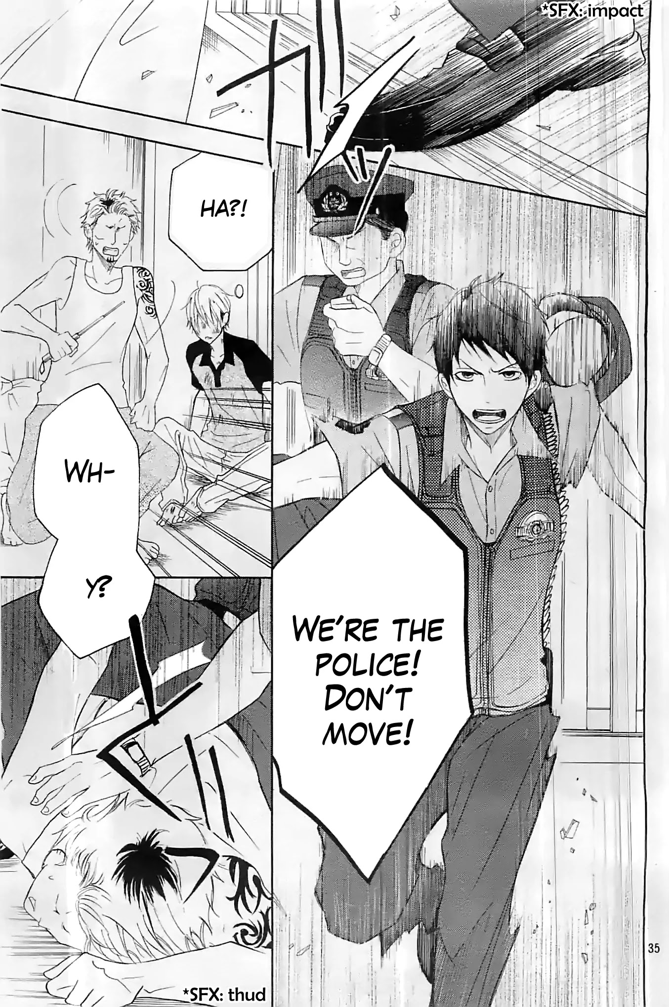 P to JK Chapter 14 page 35 - Chapter 14: Ohkami's Scream