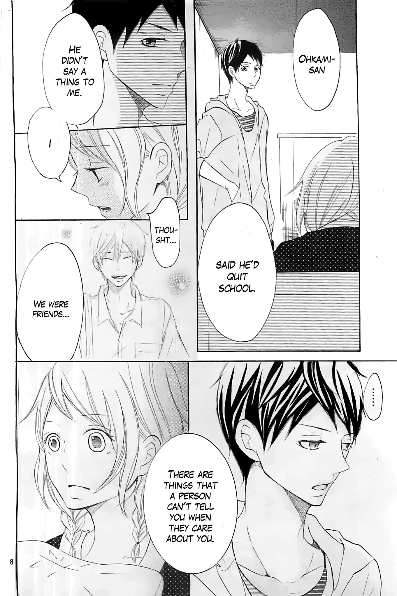 P to JK Chapter 14 page 8 - Chapter 14: Ohkami's Scream
