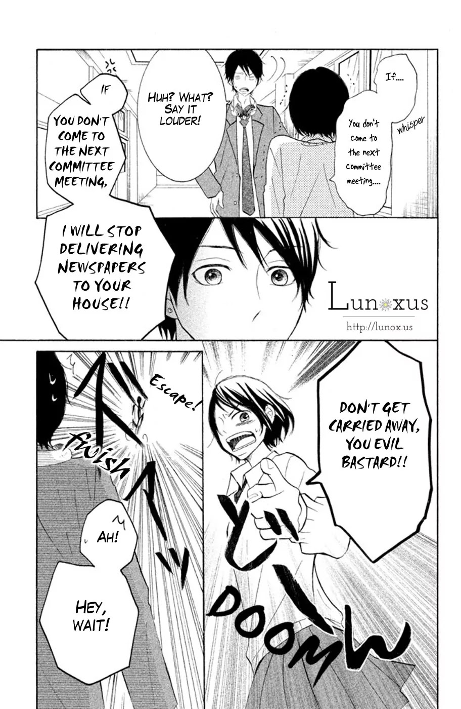 P to JK Chapter 18 page 13 - Chapter 18: Evil And Newspaper Seller