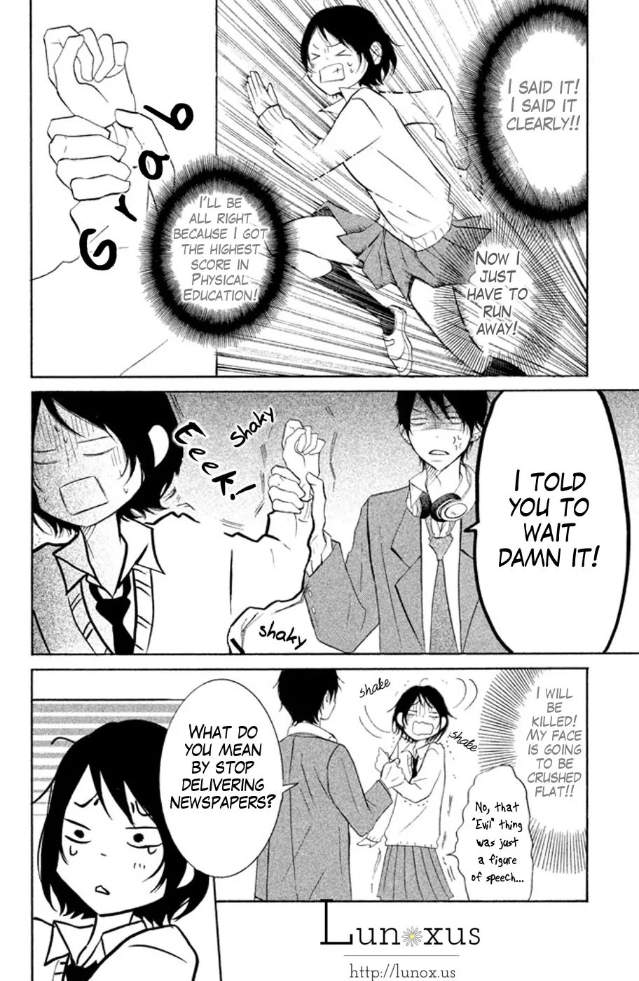 P to JK Chapter 18 page 14 - Chapter 18: Evil And Newspaper Seller