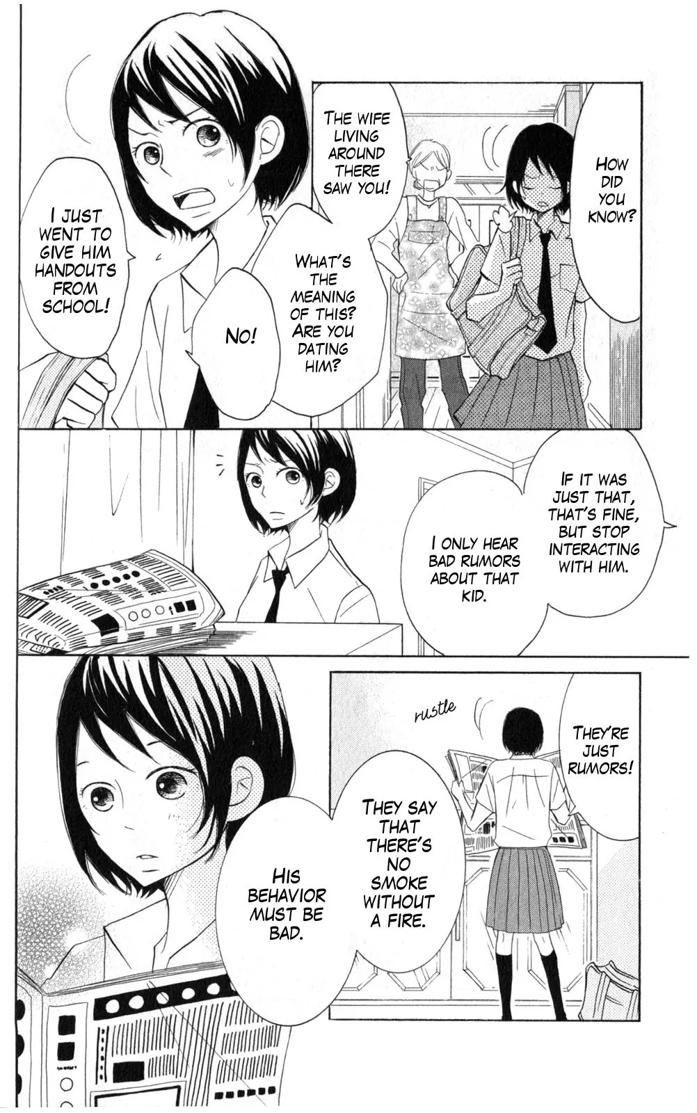 P to JK Chapter 18 page 38 - Chapter 18: Evil And Newspaper Seller