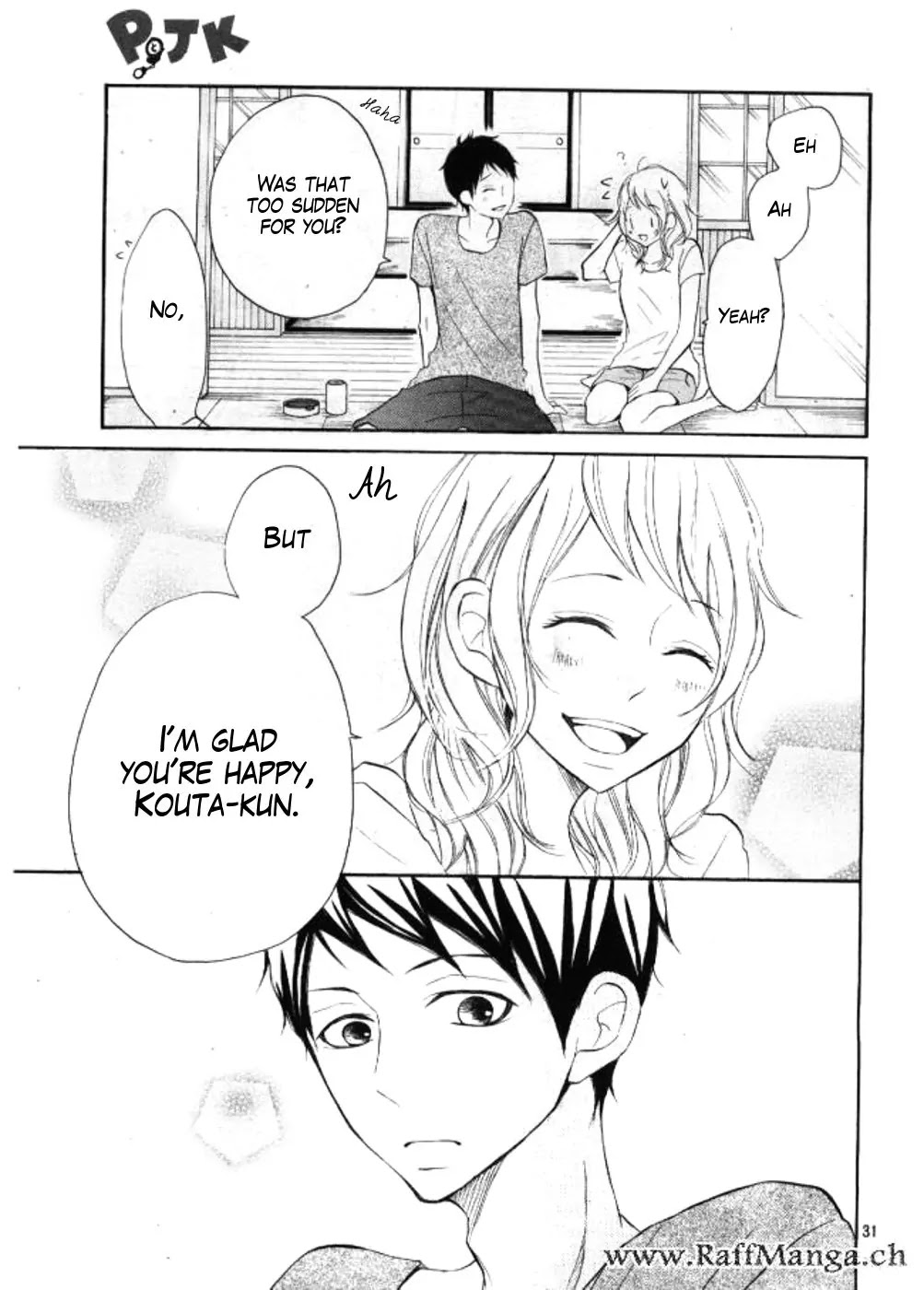 P to JK Chapter 21 page 31 - Chapter 21: A Backward View