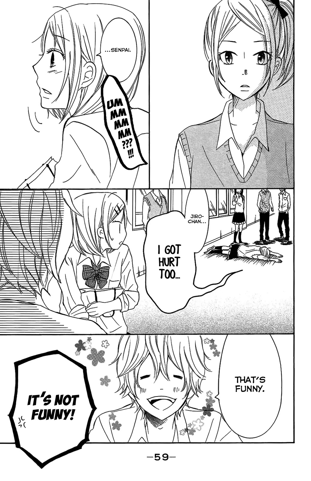 P to JK Chapter 25 page 12 - Chapter 25: Between Being Insensitive And Sensitive
