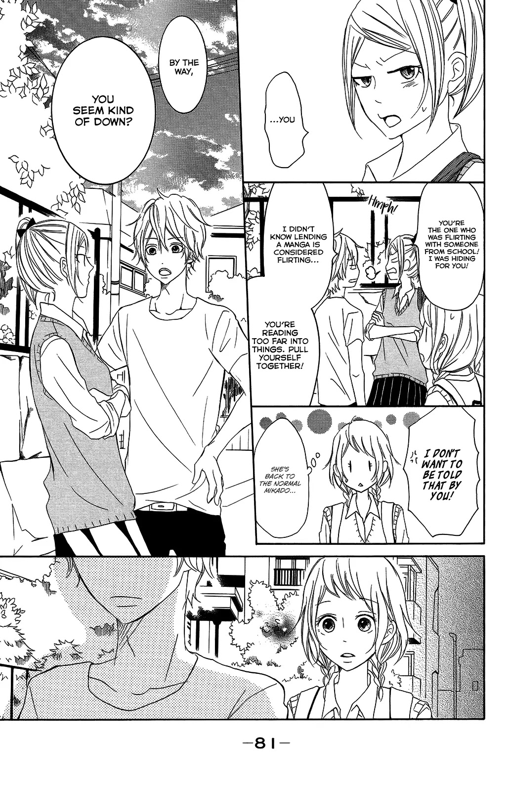 P to JK Chapter 25 page 34 - Chapter 25: Between Being Insensitive And Sensitive