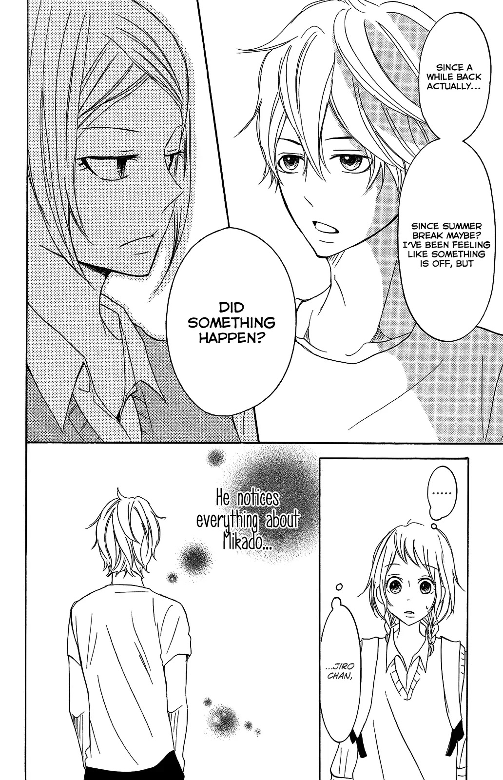 P to JK Chapter 25 page 35 - Chapter 25: Between Being Insensitive And Sensitive