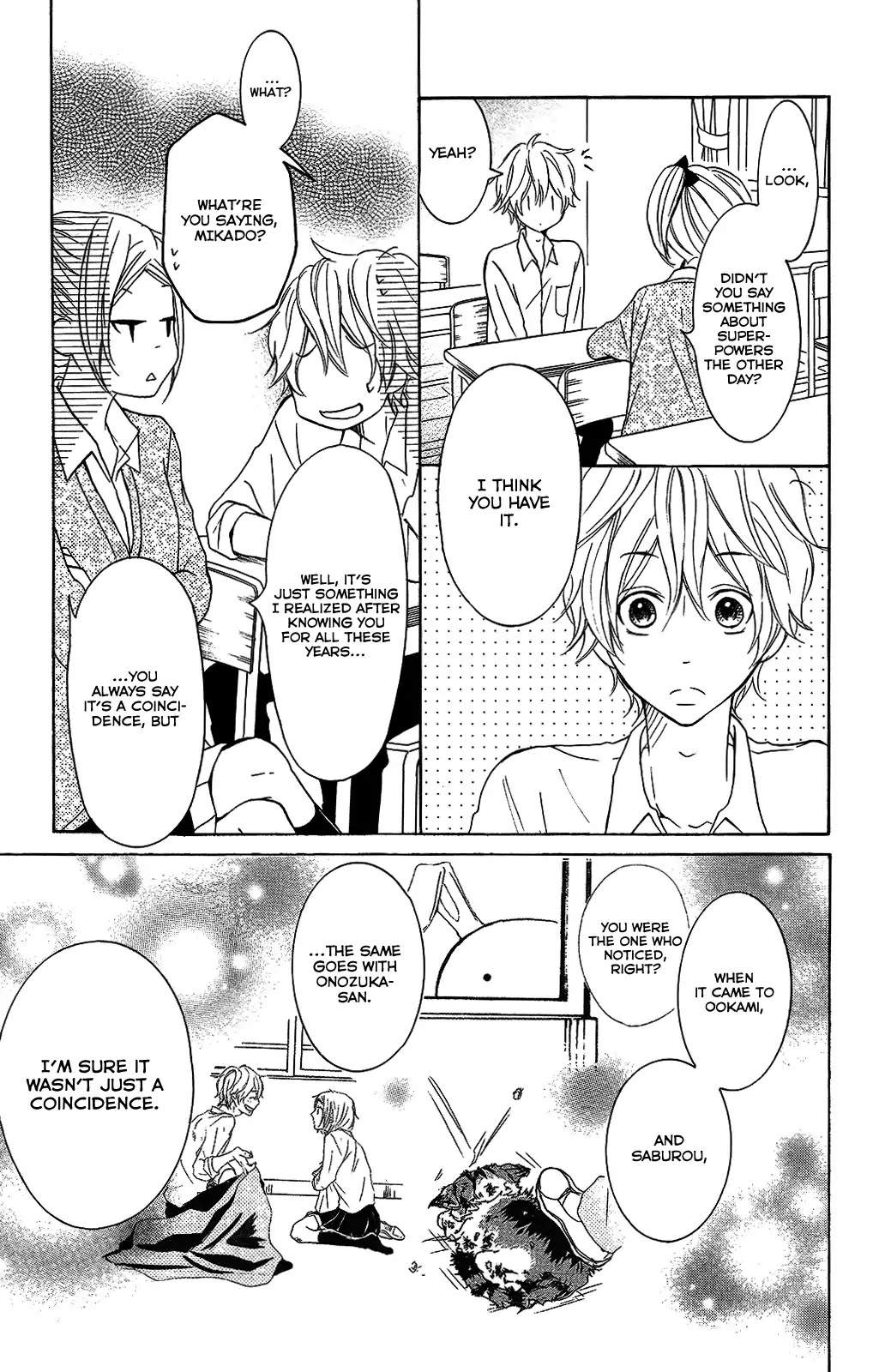 P to JK Chapter 26 page 32 - Chapter 26: Someone With Superpowers Does Exist