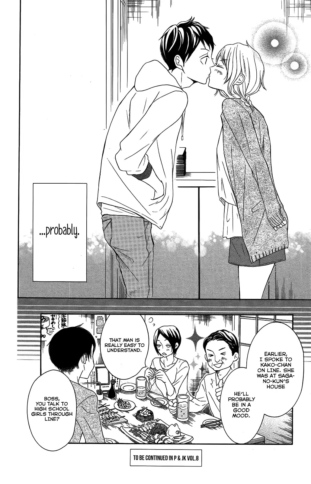 P to JK Chapter 27 page 27 - Chapter 27: Love Consultation With The Running Policeman