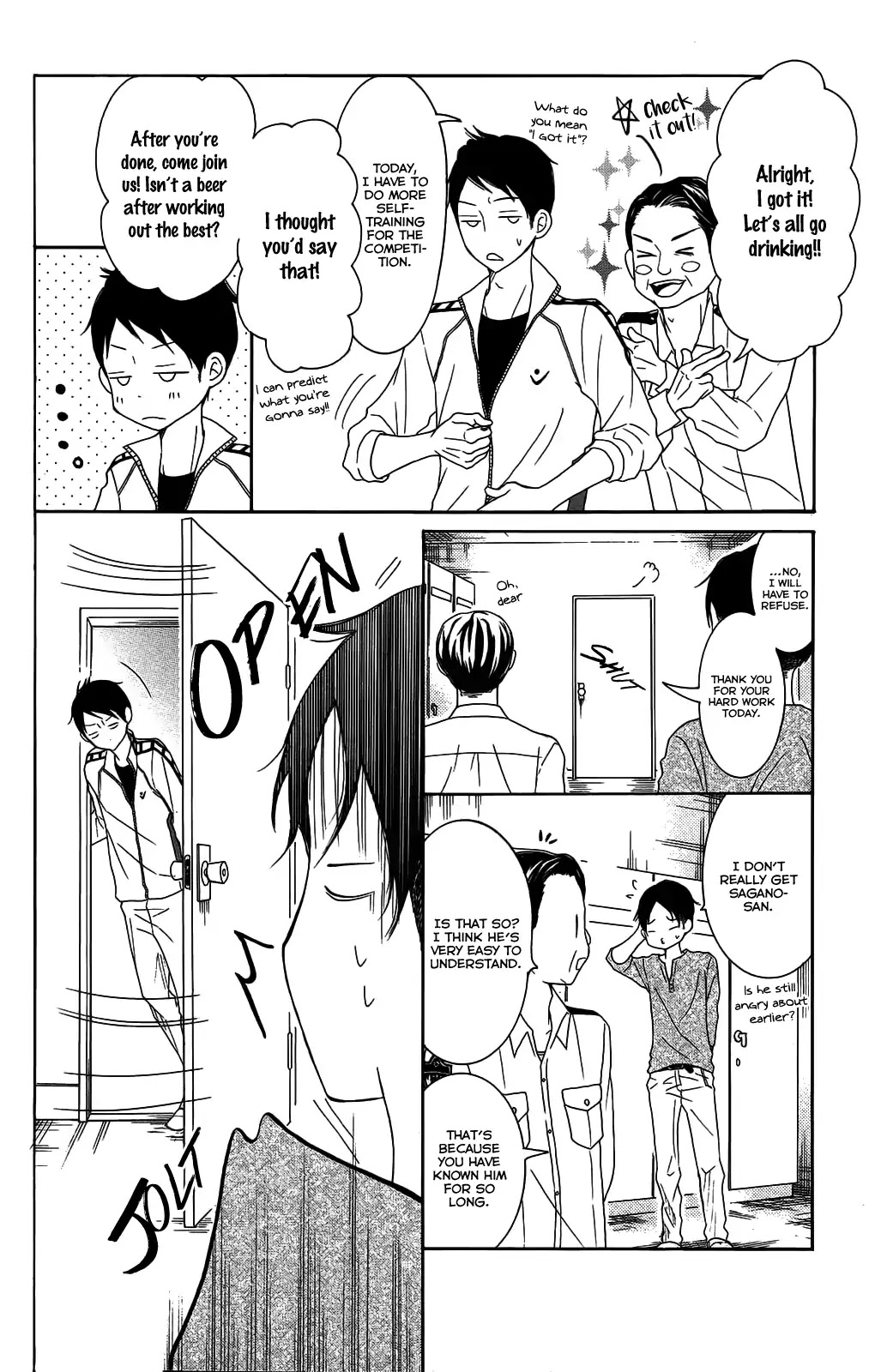 P to JK Chapter 27 page 5 - Chapter 27: Love Consultation With The Running Policeman