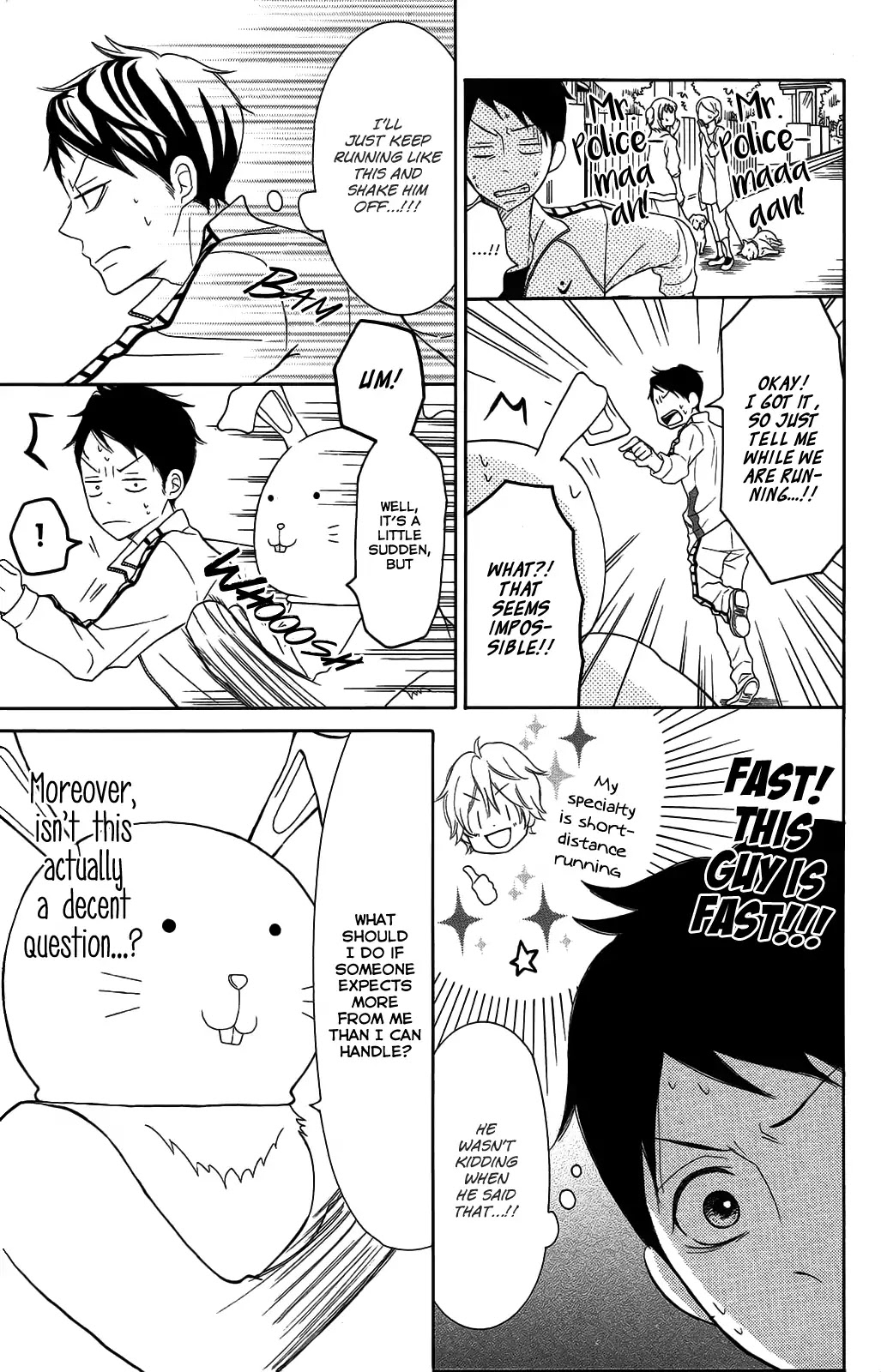 P to JK Chapter 27 page 8 - Chapter 27: Love Consultation With The Running Policeman