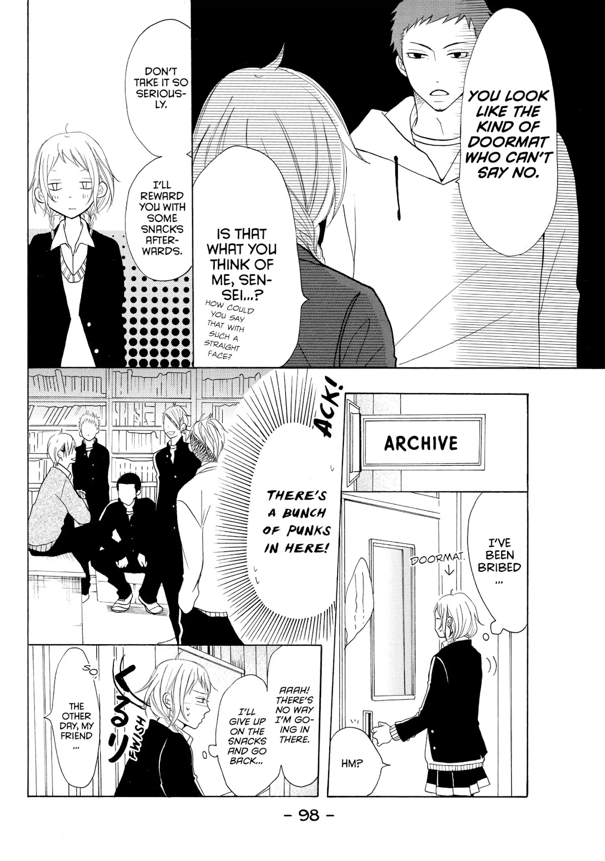 P to JK Chapter 3 page 6 - Chapter 3: Vol.1 Case.3: Different Kinds Of Tear