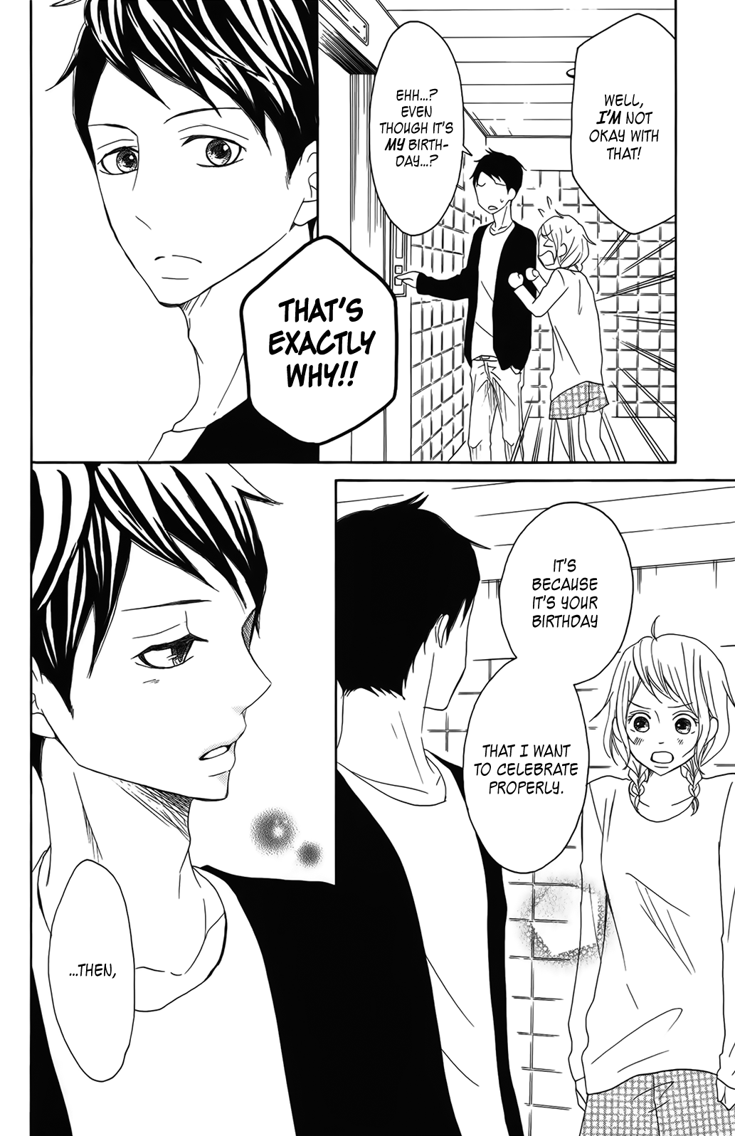 P to JK Chapter 30 page 17 - Chapter 30: Aster's Language of Flowers