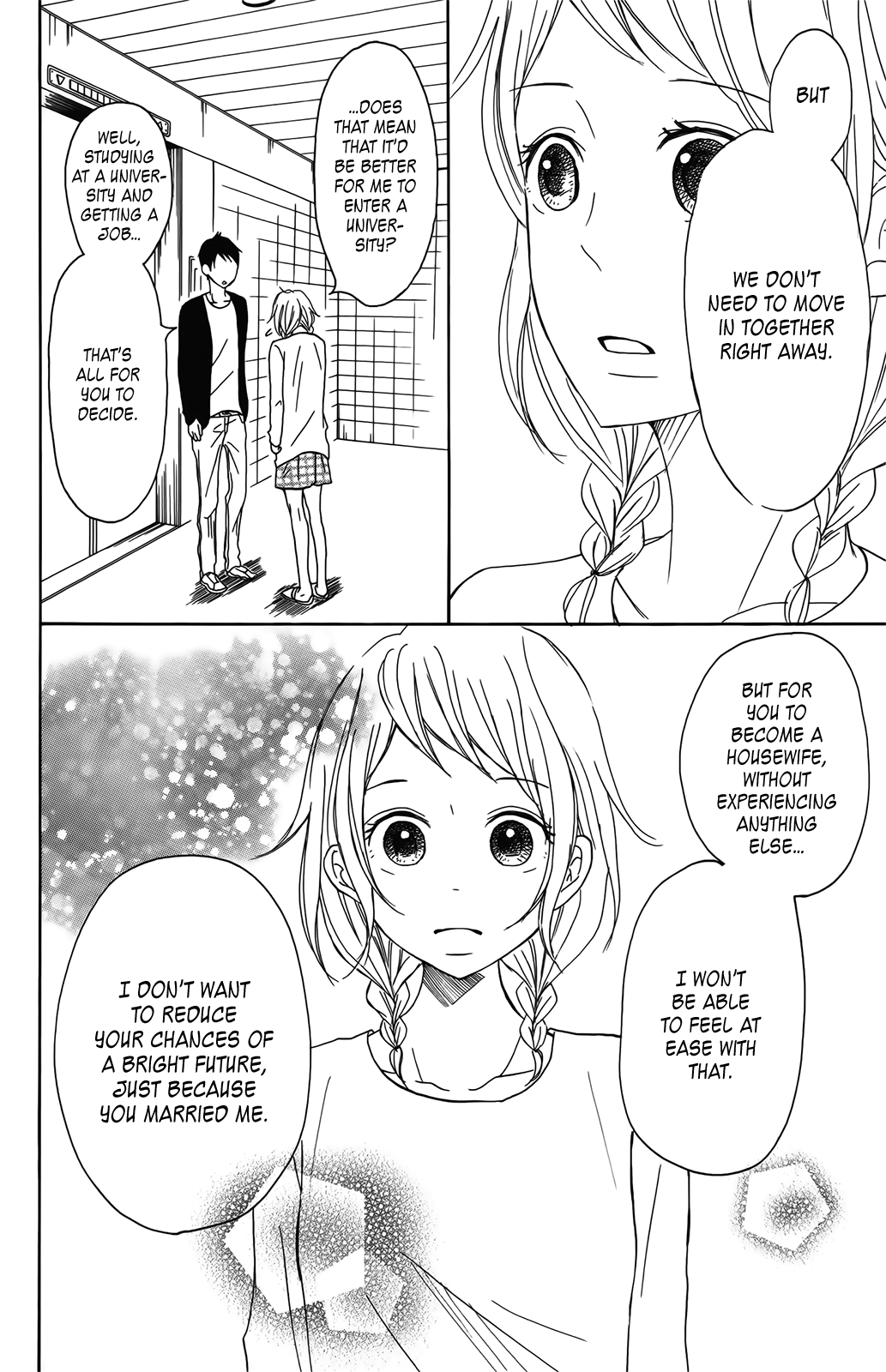 P to JK Chapter 30 page 21 - Chapter 30: Aster's Language of Flowers