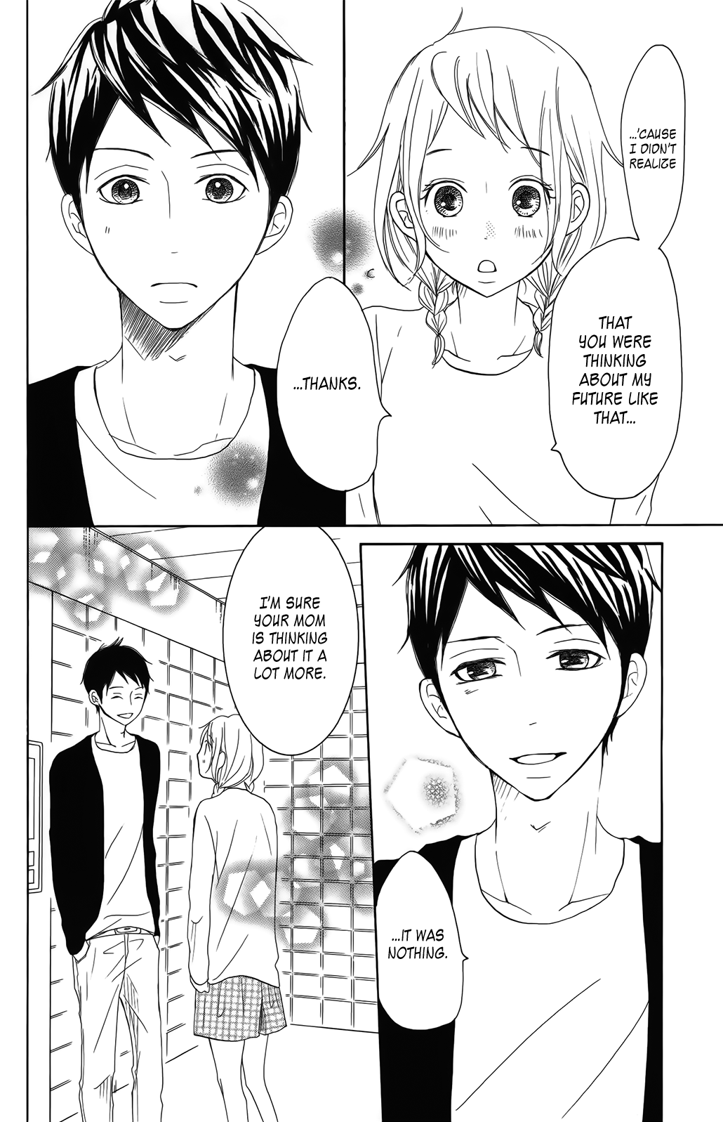 P to JK Chapter 30 page 23 - Chapter 30: Aster's Language of Flowers