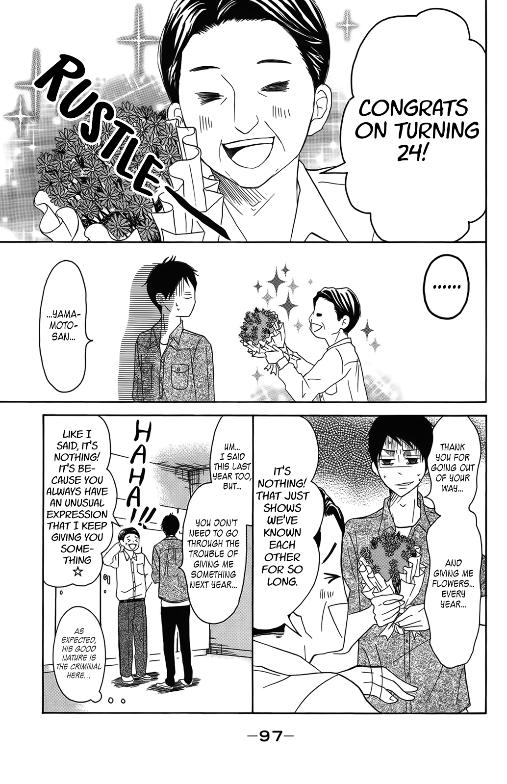 P to JK Chapter 30 page 26 - Chapter 30: Aster's Language of Flowers