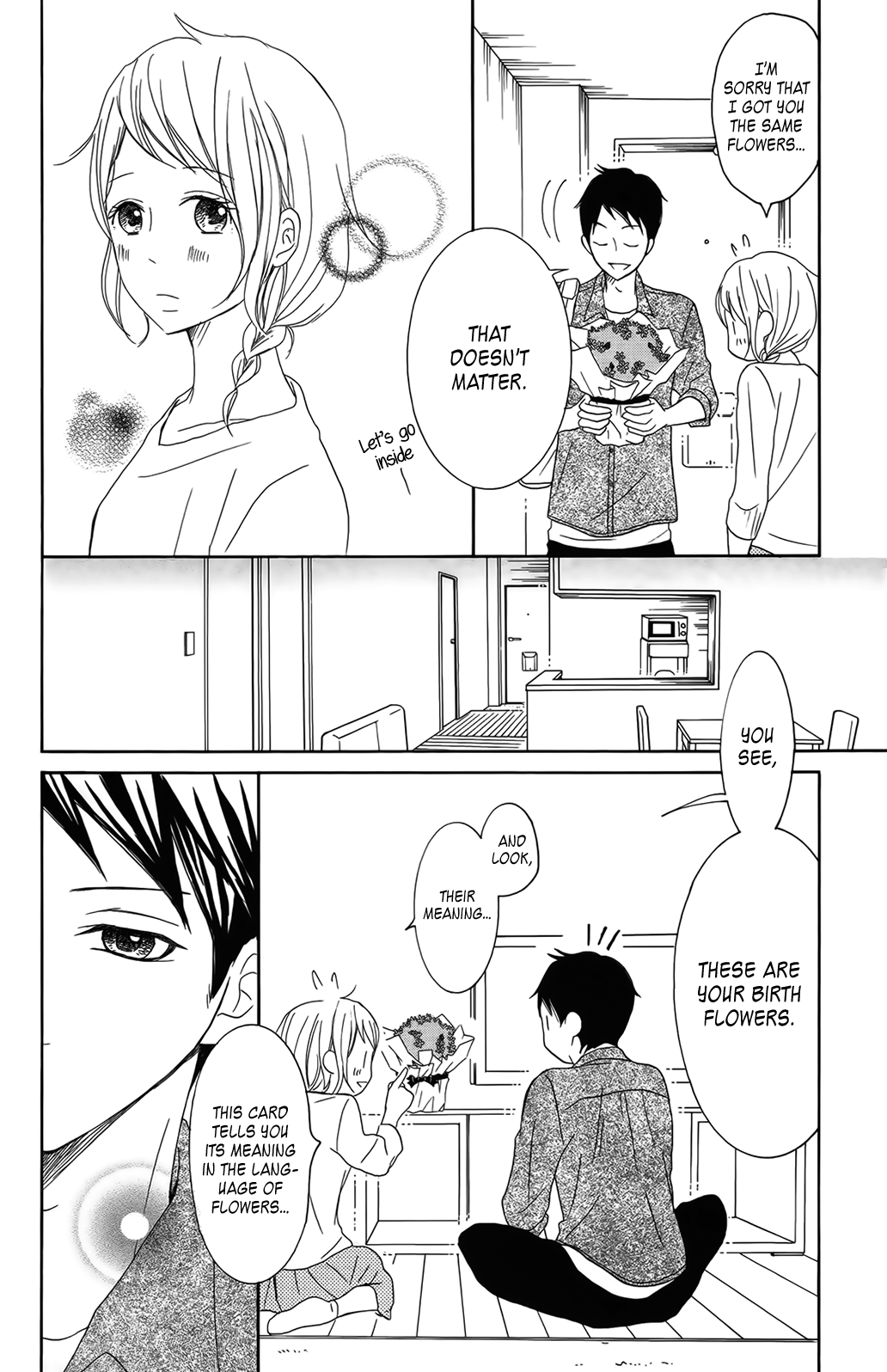 P to JK Chapter 30 page 31 - Chapter 30: Aster's Language of Flowers