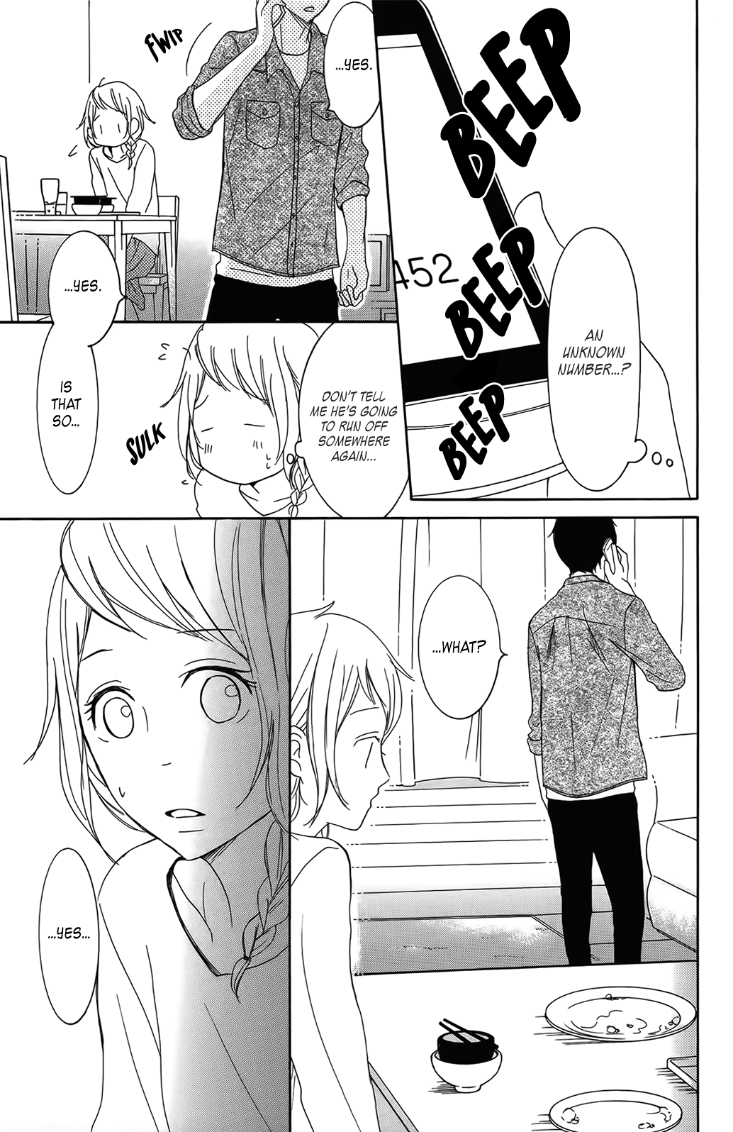 P to JK Chapter 30 page 36 - Chapter 30: Aster's Language of Flowers