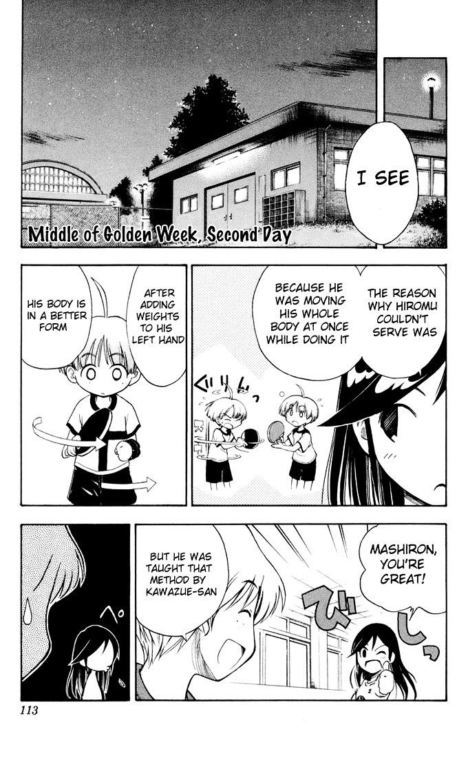 P2! - Let's Play Pingpong! Chapter 4 page 4 - Chapter 4 : STEP 4 - Contact with Ohka