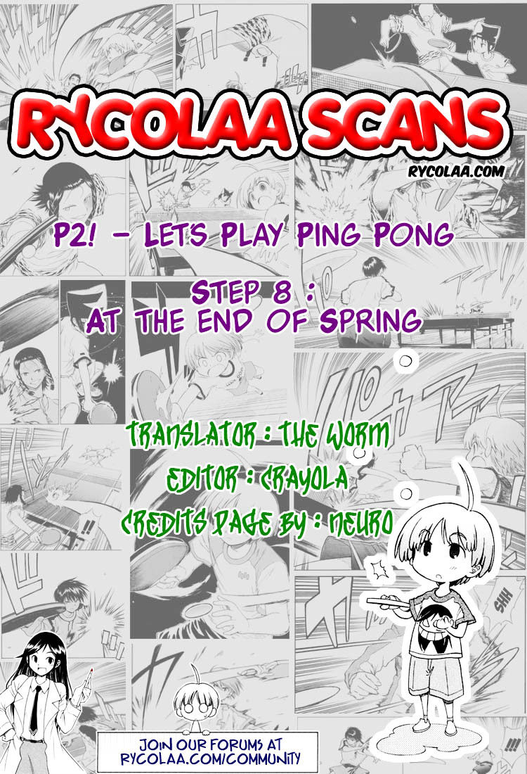 P2! - Let's Play Pingpong! Chapter 8 page 25 - Chapter 8 : STEP 8 - At the End of Spring
