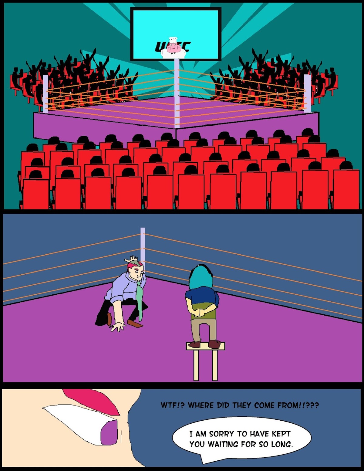 PAINT BATTLE (E.Wall) Chapter 1 page 12 - Chapter 1 : EIICHIRO VS NOBORU PT 1: EIICHIRO W